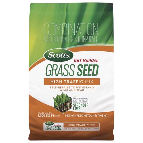 Scotts 18044 Grass Seed Turf Builder Mixed Sun or Shade 2.4 lb