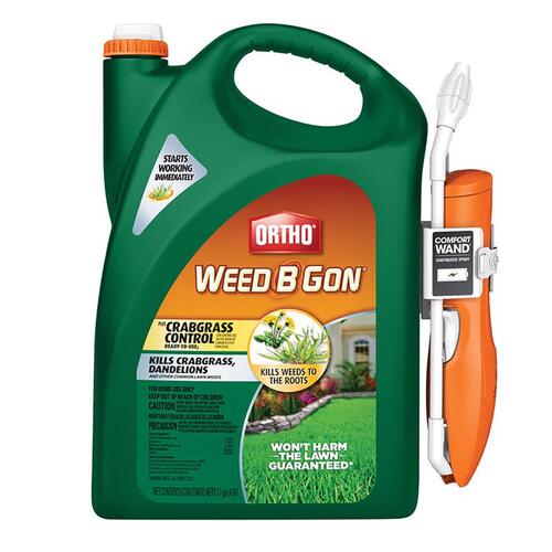 SCOTTS ORTHO ROUNDUP 0446010 Weed B Gon Plus Crabgrass Control, 1.1-Gal ...