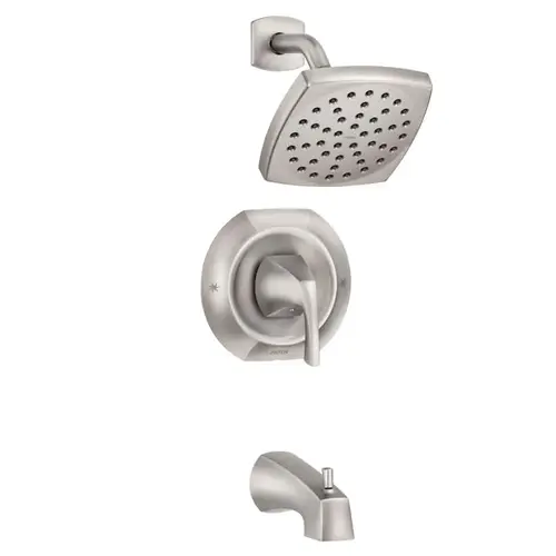 Tub and Shower Faucet Lindor 1-Handle Brushed Nickel Brushed Nickel