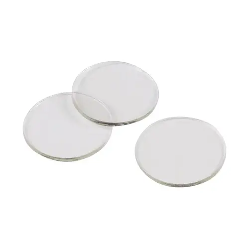 Shepherd Hardware 9966 Furniture Disc, Vinyl, Clear, 3/4 in Dia, Round - pack of 10