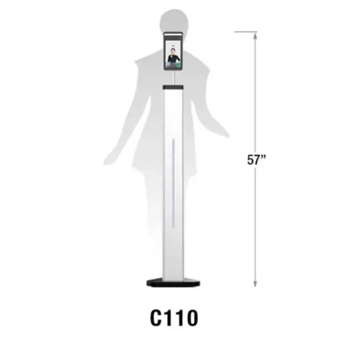 CDVI C110 Adult Base + Column (110CM) F/FTC1000 Scanner