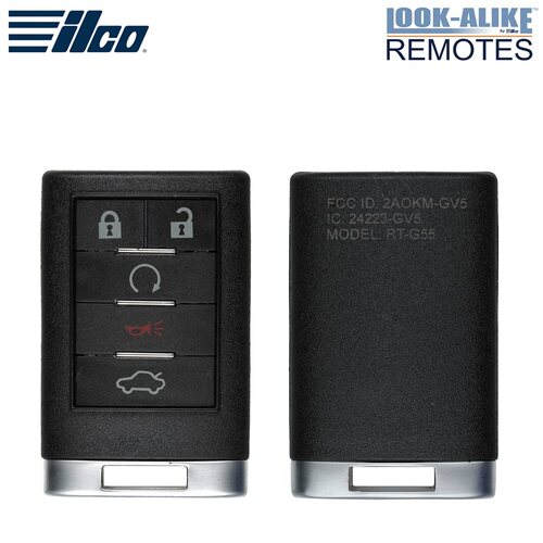 Cadillac 5-Button Remote Keyless Entry