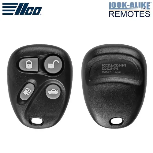 Cadillac 4-Button Remote Keyless Entry