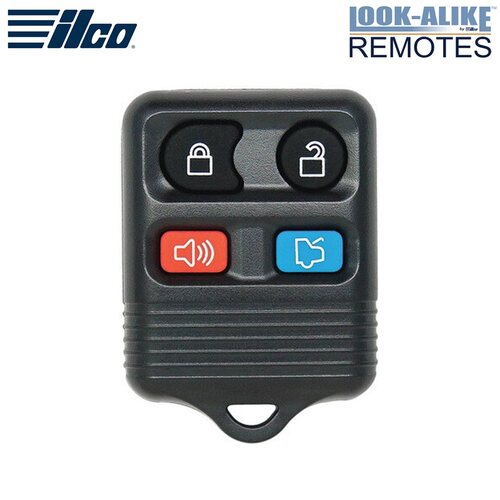 Kaba Ilco RKE-FORD-4B1 Ford / Lincoln / Mercedes 4-Button Remote Keyless Entry
