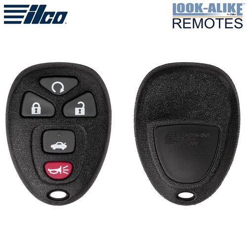 Kaba Ilco RKE-GM-5B1 GM 5-Button Remote Keyless Entry