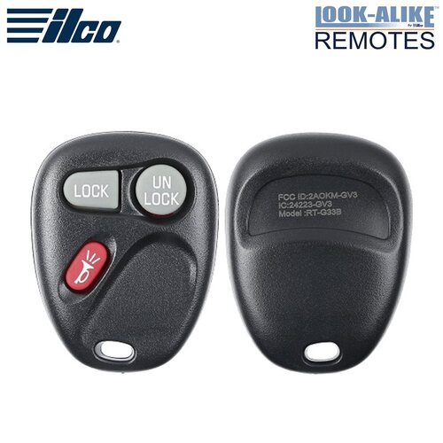 GM 3-Button Remote Keyless Entry