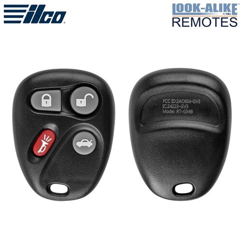 GM 4-Button Remote Keyless Entry