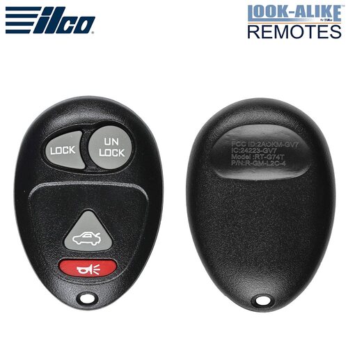 GM 4-Button Remote Keyless Entry