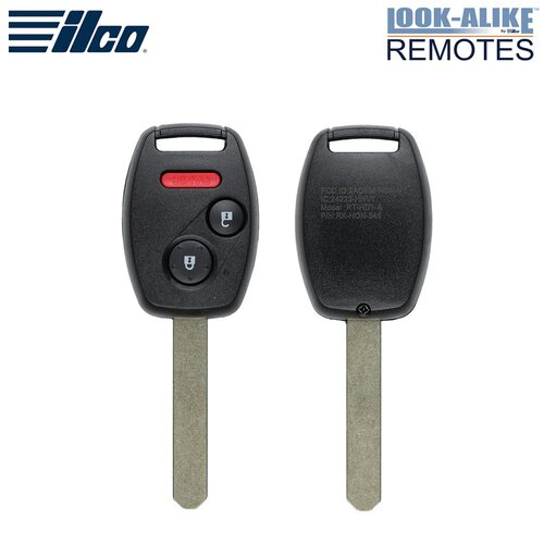 Honda 3-Button Remote Head Key