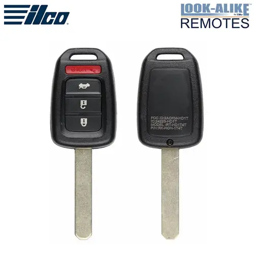 Honda 4-Button Remote Head Key