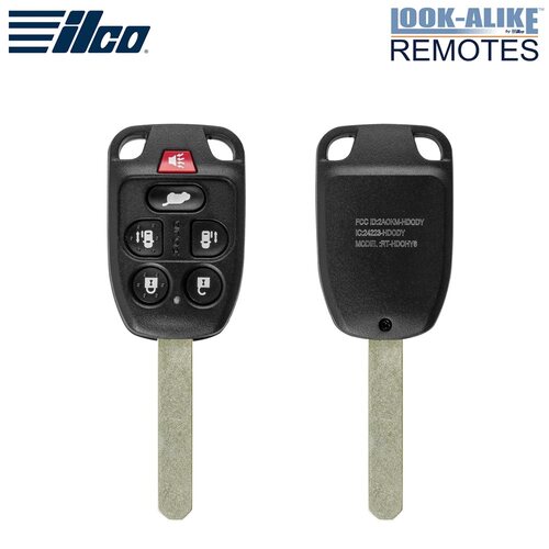 Honda 6-Button Remote Head Key