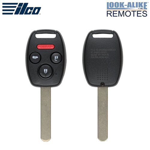 Honda 4-Button Remote Head Key