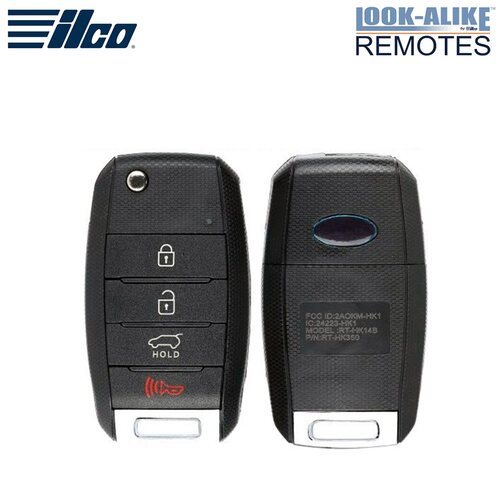 Kia 4-Button Flip Key