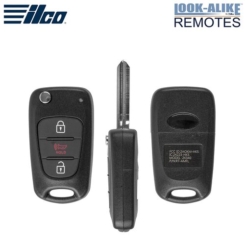 Kia 3-Button Flip Key