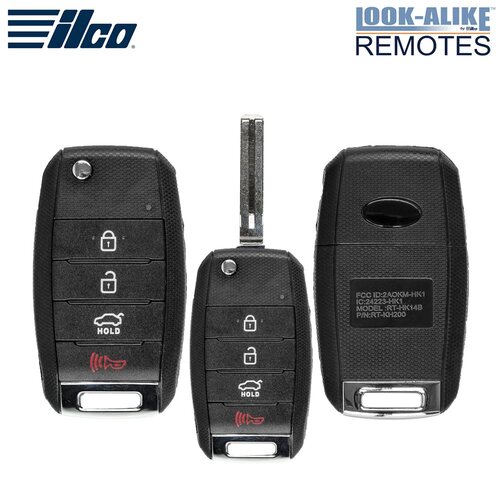 Kia 4-Button Flip Key