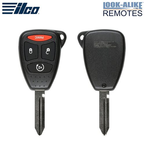 Dodge / Chrysler 4-Button Remote Head Key