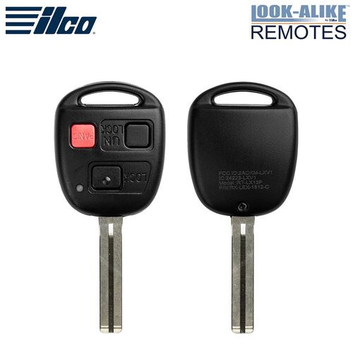 Lexus 3-Button Remote Head Key