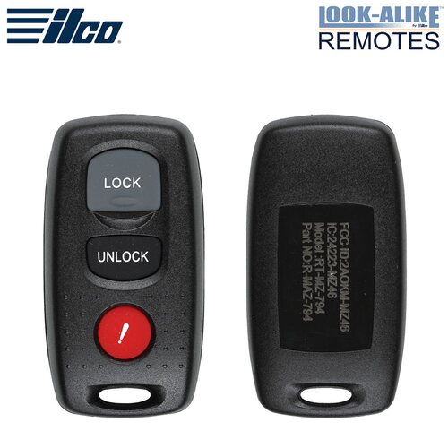 Mazda 3-Button Remote Keyless Entry