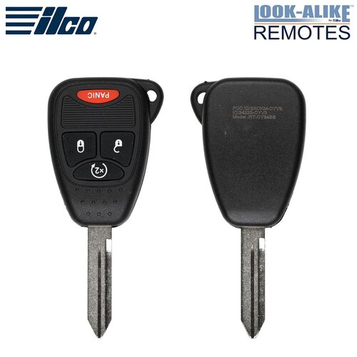 Dodge / Chrysler / Jeep 3-Button Remote Head Key