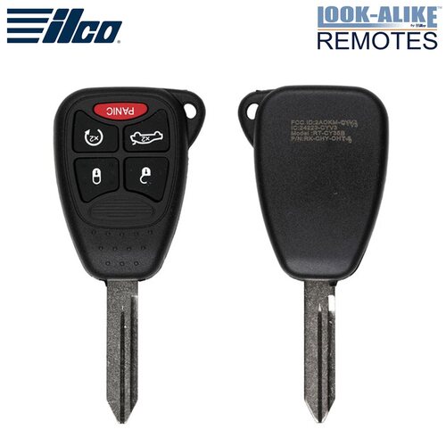 Dodge / Chrysler / Jeep 5-Button Remote Head Key