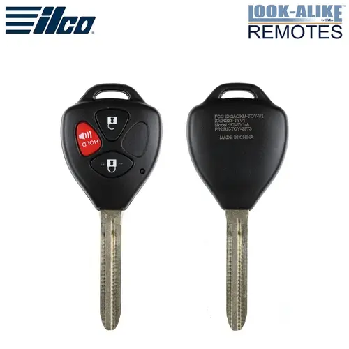 Scion 3-Button Remote Head Key