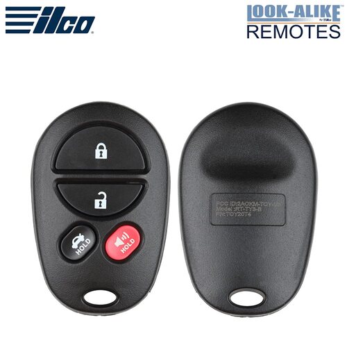 Toyota 4-Button Remote Keyless Entry