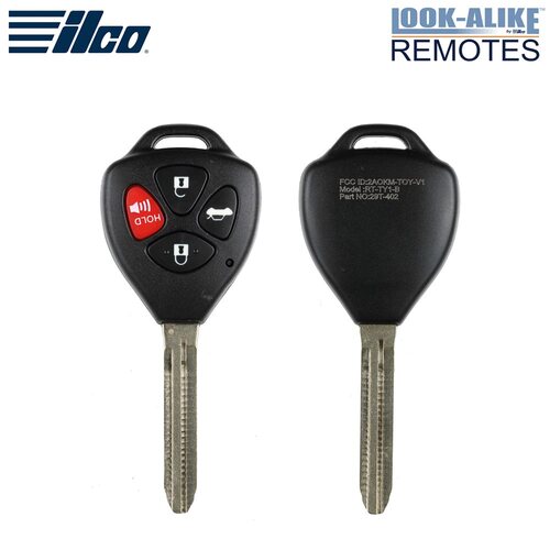 Toyota 4-Button Remote Head Key