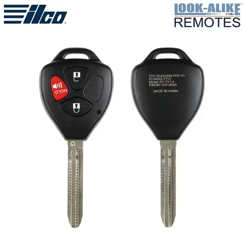 Toyota 3-Button Remote Head Key