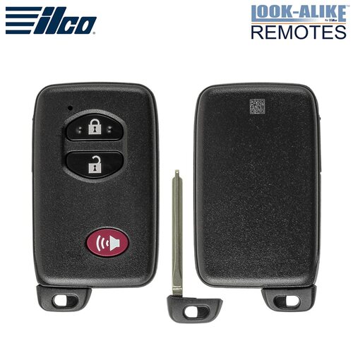 Toyota 3-Button Smart Key BLACK