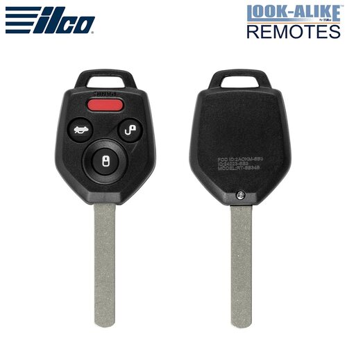 Subaru 4-Button Remote Head Key