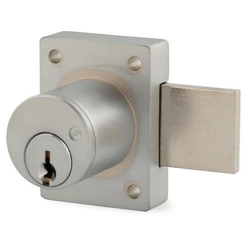 26D KA #101 1-1/8" Door Lock Satin Chrome