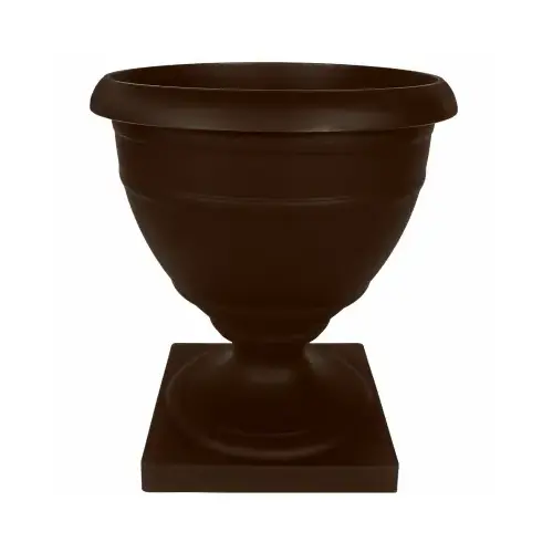 HC Companies RUA16000G18 16" BLK Urn Planter Black