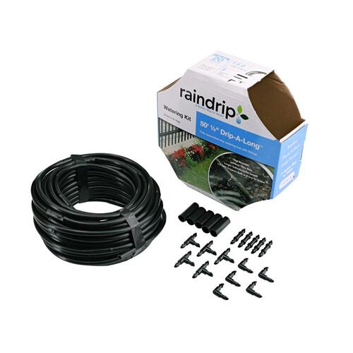 Raindrip R280DT Kit Drip-A-Long Drip Irrigation Plant Watering