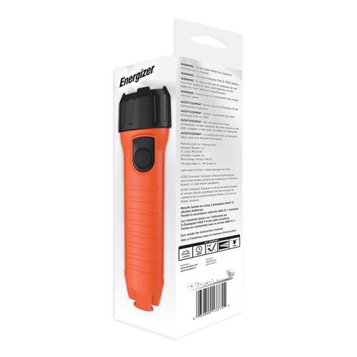 Flashlight 150 lm Black/Orange LED D Battery Black/Orange