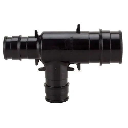 3/4 in. x 1/2 in. x 1/2 in. Poly-Alloy PEX-A Barb Reducing Tee Black