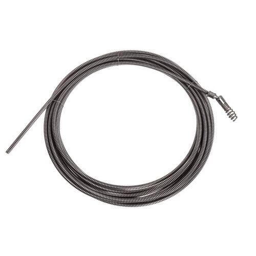 C-2 5/16 in. x 25 ft. Cable with Drop Head Auger Black