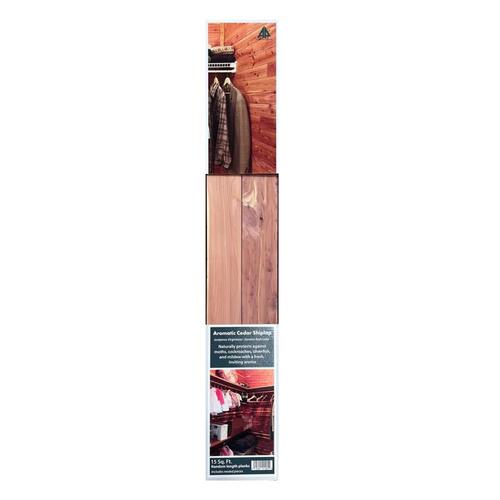 American Pacific G-01-3000 Closet Liner Plank CedarSafe 1/4" H X 3-3/4" W X 48" L Wood Red