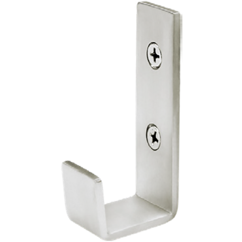 ANGLED SINGLE PRONG COAT HOOK Stainless Steel