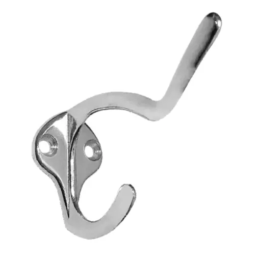 COAT & HAT HOOK Bright chromium plated