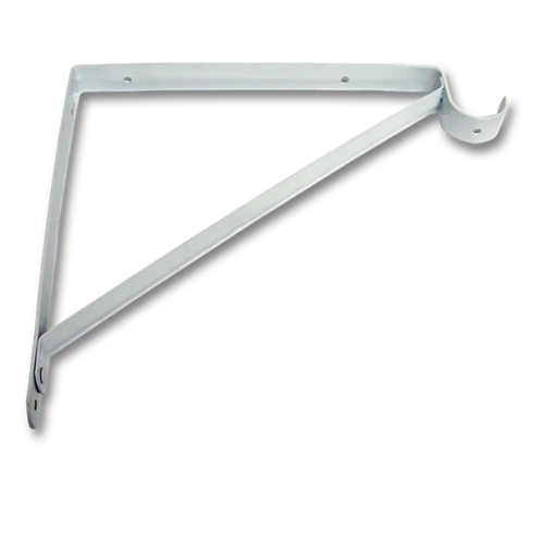 Cal Royal FSR123 FIXED SHELF & ROD SUPPORT White Painted