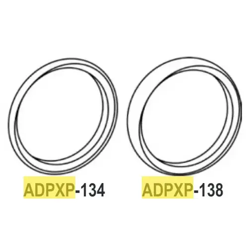 1-3/4" DOOR ADAPTER RING FOR X