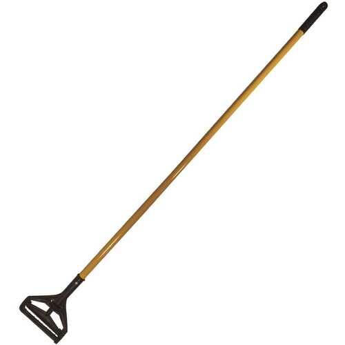 60 in. Yellow Fiberglass Mop Handle Side Gate