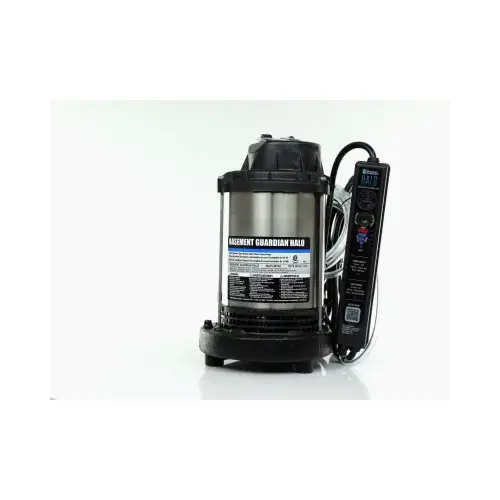 Wayne HALO75 Sump Pump Basement Guardian Halo 3/4 HP 5520 gph Stainless Steel Electronic Switch AC