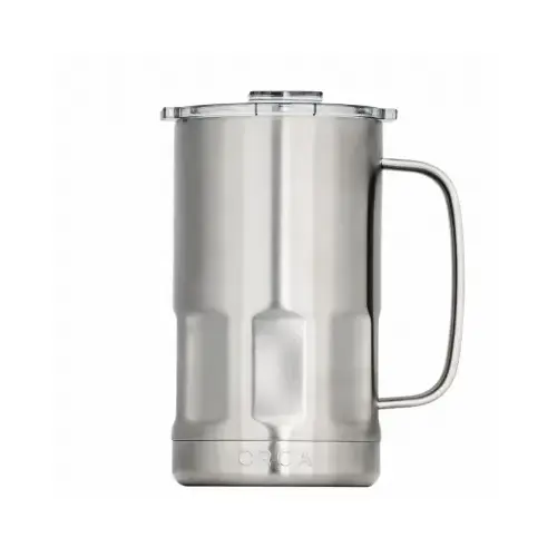 Insulated Stein with Lid, Stainless Steel, 28 oz.