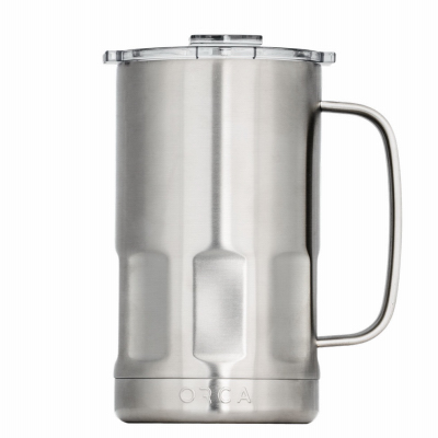 ORCA ST28SS Insulated Stein with Lid, Stainless Steel, 28 oz.