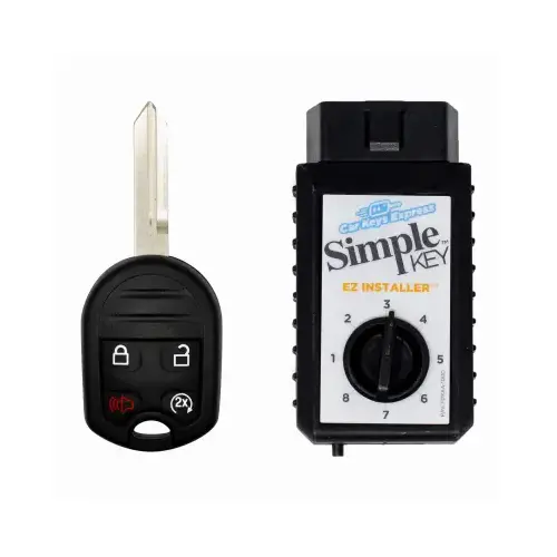 Simple Key Programmer & Car Remote/Key Combo for Select Ford & Lincoln