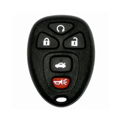 Car Keys Express GMRB-31RE Car Remote Shell, 5 Buttons, for Select Buick, Cadillac, Chevrolet, GMC, Saturn, NO ELECTRONICS