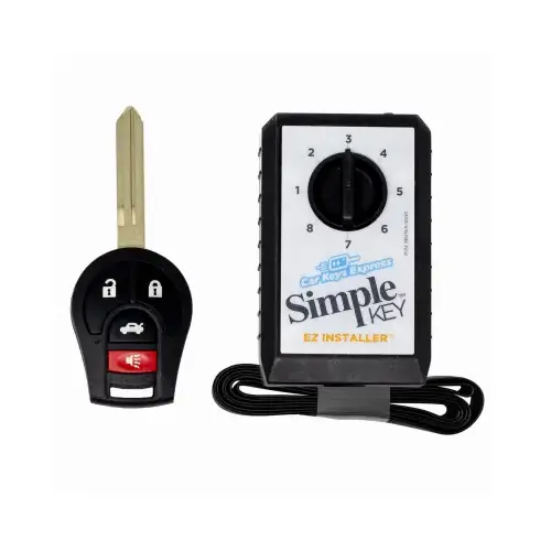 Car Keys Express NISRK4TSK Simple Key Programmer & Car Key for Select Nissan