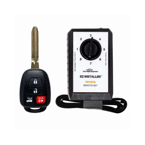 Car Keys Express TORH-E4TZ1SK Simple Key Programmer & Car Remote/Key Combo for Select Toyota