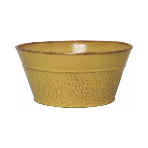HEADWIND CONSUMER PRODUCTS MPT02020 8"YEL Cove Bowl Planter